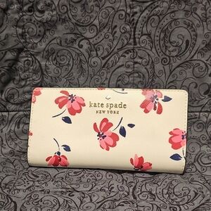 Kate Spade Cream Floral Women's Wallet